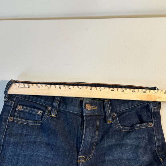 J. Crew Women's Matchstick Skinny Jeans Size 28 Wash Denim Mid-Rise Stre… - Picture 14 of 15